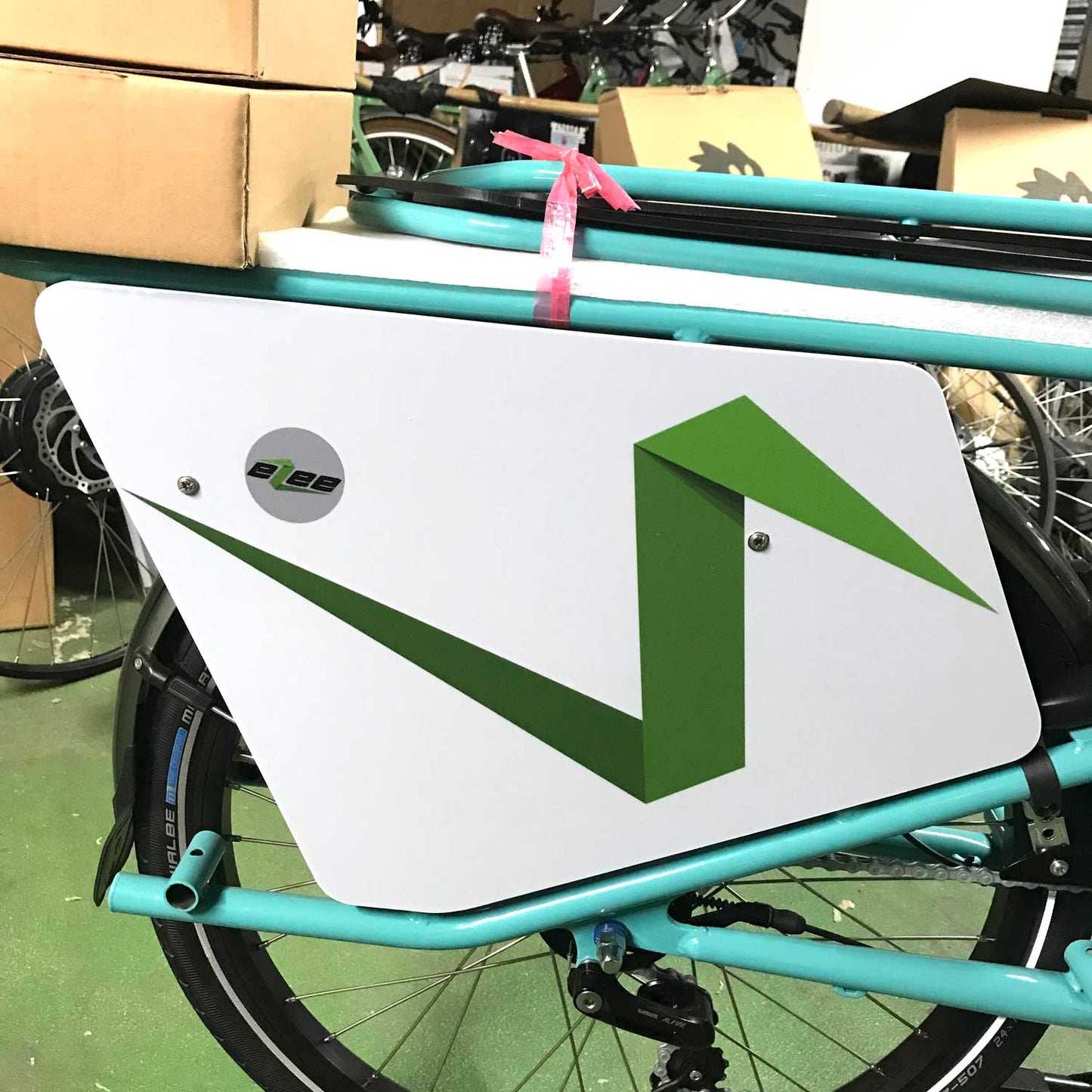 Wheel guards for eZee Expedir