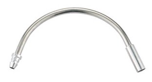 Cable Guide Pipe 135 Deg Bend Silver