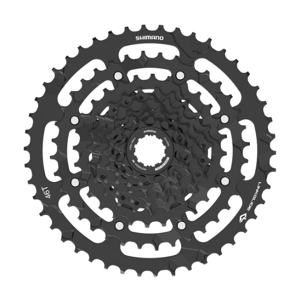 CS-LG300 Cassette 11-46 9 Speed Linkglide Cues