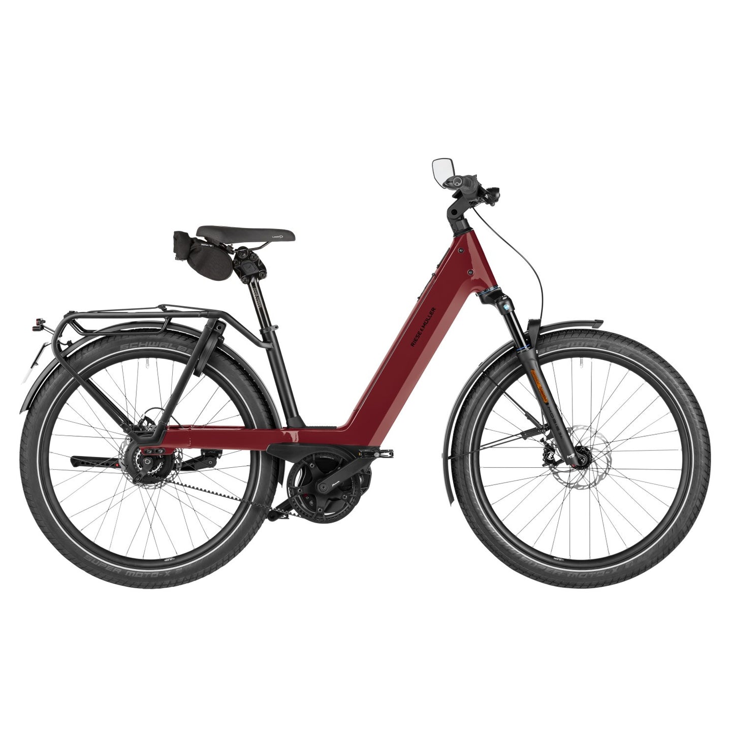 Riese and Muller Nevo5 Vario HS - 45cm - Ruby Red