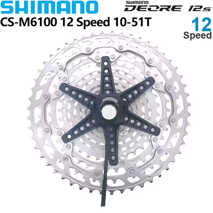 Shimano Deore CS M6100 Cassette 12s 10-51T