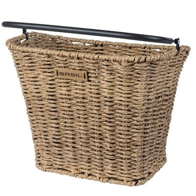 Basil Bremen Rattan Look KF Front Basket - includes mount