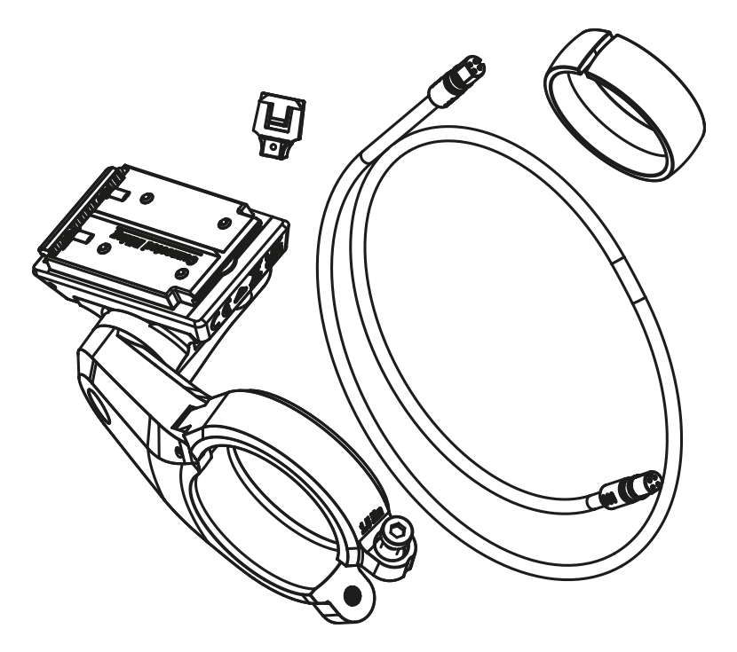 Bosch Display Mount Kit 1-Arm-Holder 35mm (excl. Intuvia100)