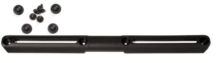 Ortlieb Long 4-hole QL1 bracket (with screws, without hooks)