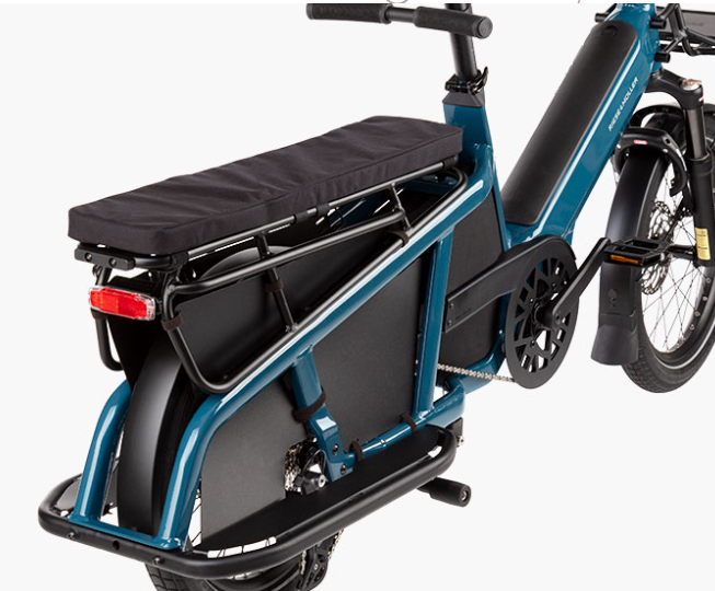 Riese and Muller Multicharger3 Touring HS - passenger kit - 51cm Petrol