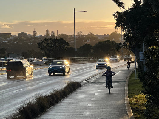 A family ride out testing our new range of kids (non-electric bikes) from Ōrākei to Henderson