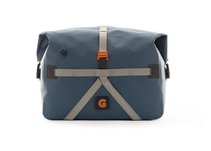 Borough Waterproof Roll-Top Large - Navy/Grey