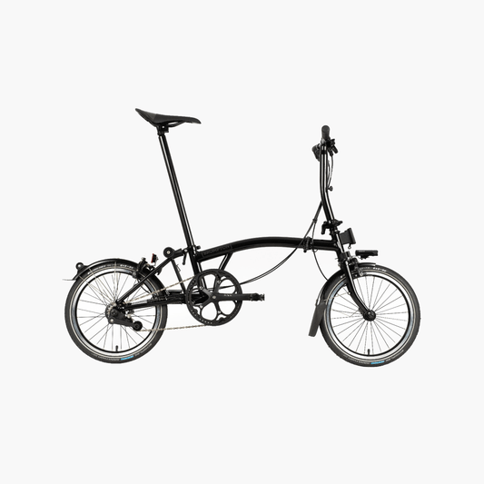 Brompton C Line Black Edition Urban - Low handlebar