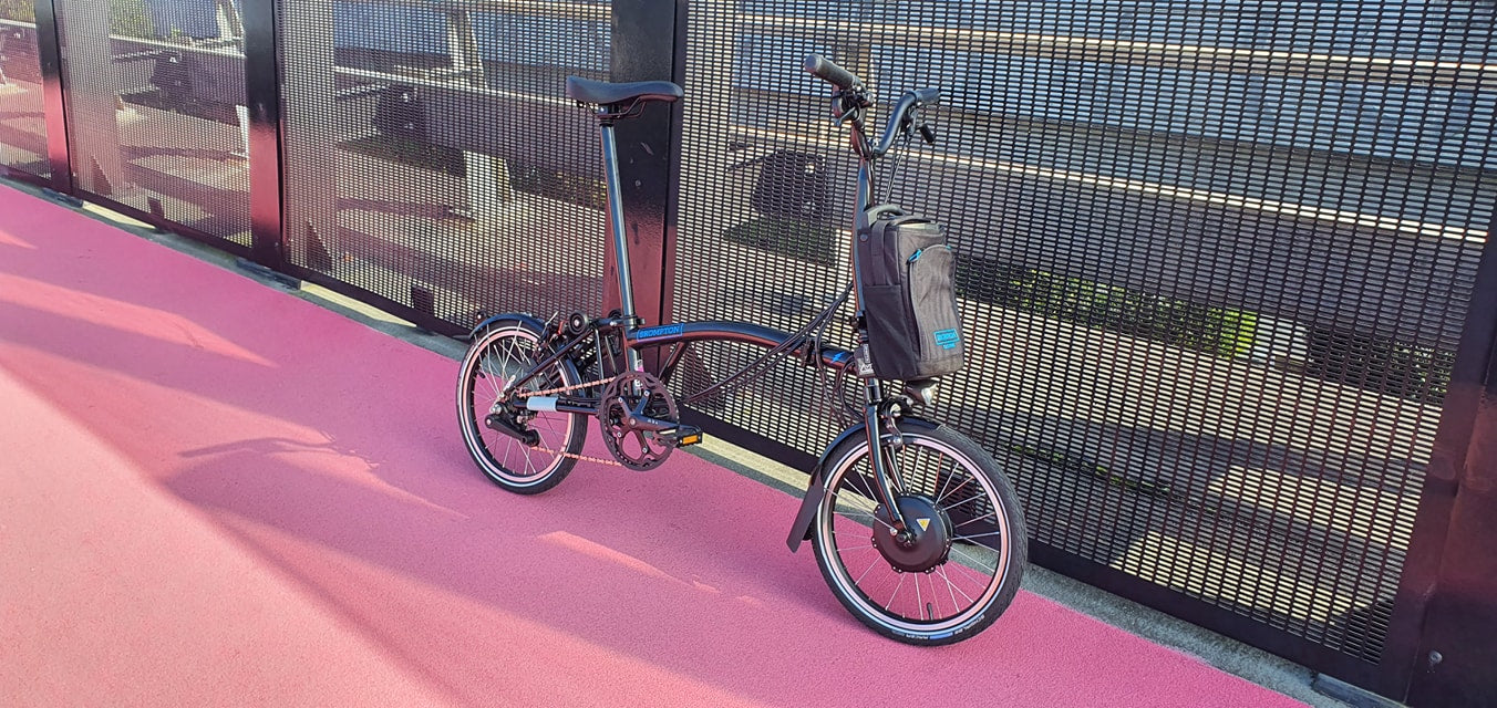 Brompton Electric - 12 Speed - High handlebar