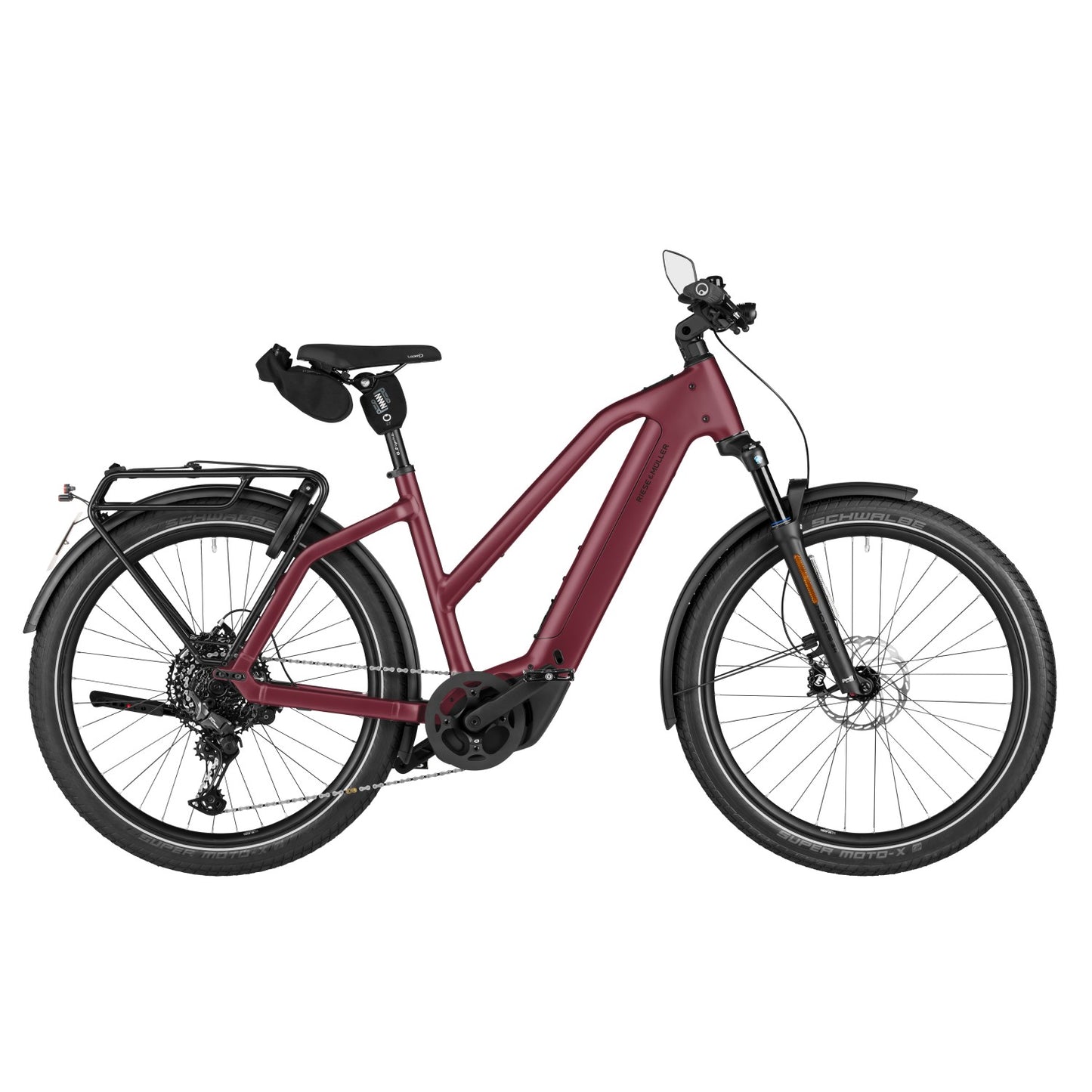 R&M Charger5 Mixte Touring HS - 45cm, red