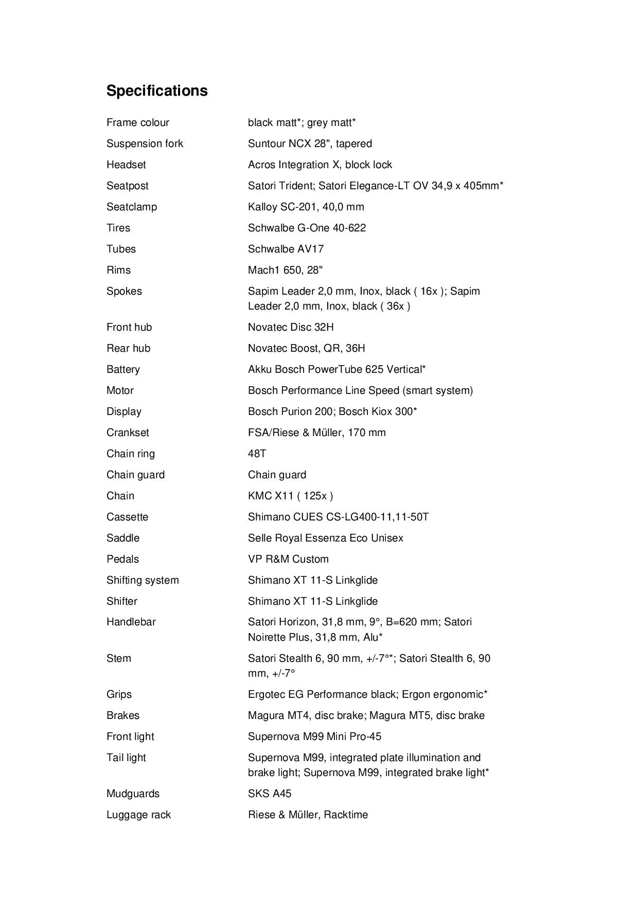 Riese and Muller Roadster4 touring HS - black - 56cm