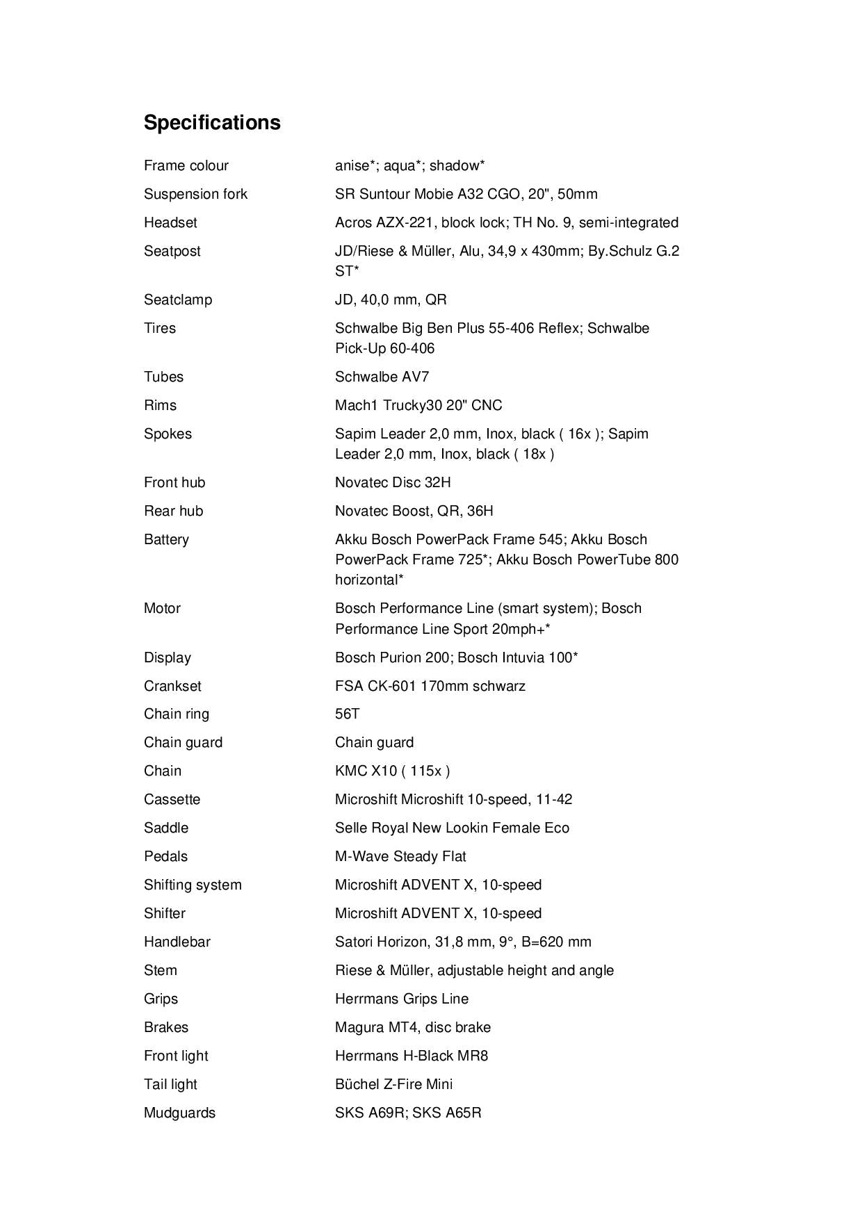 Riese and Muller Carrie Touring - Anise - Flex Box 725Wh