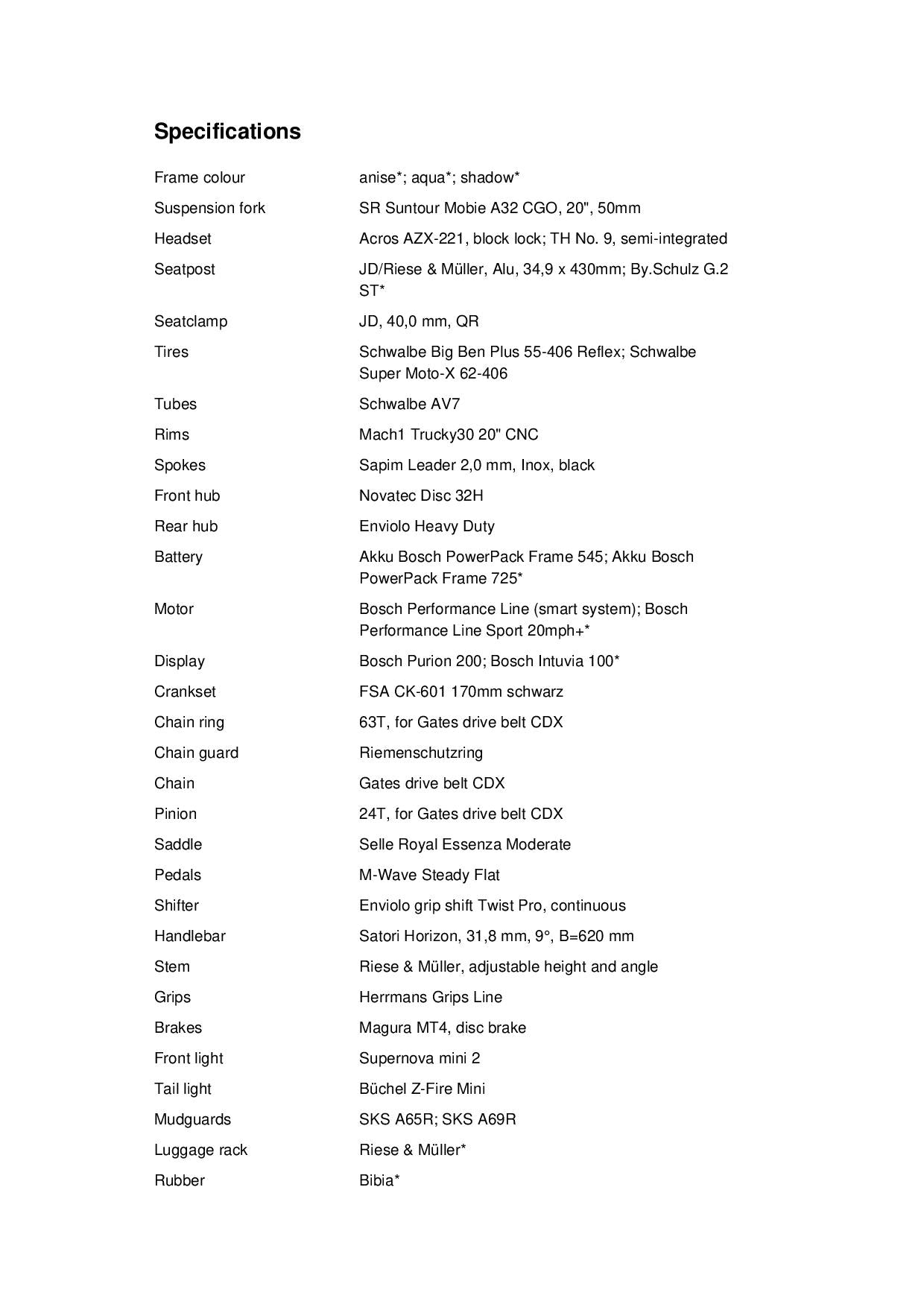 Riese and Muller Carrie Vario 725Wh - Shadow - Flex Box + Cargo Bag