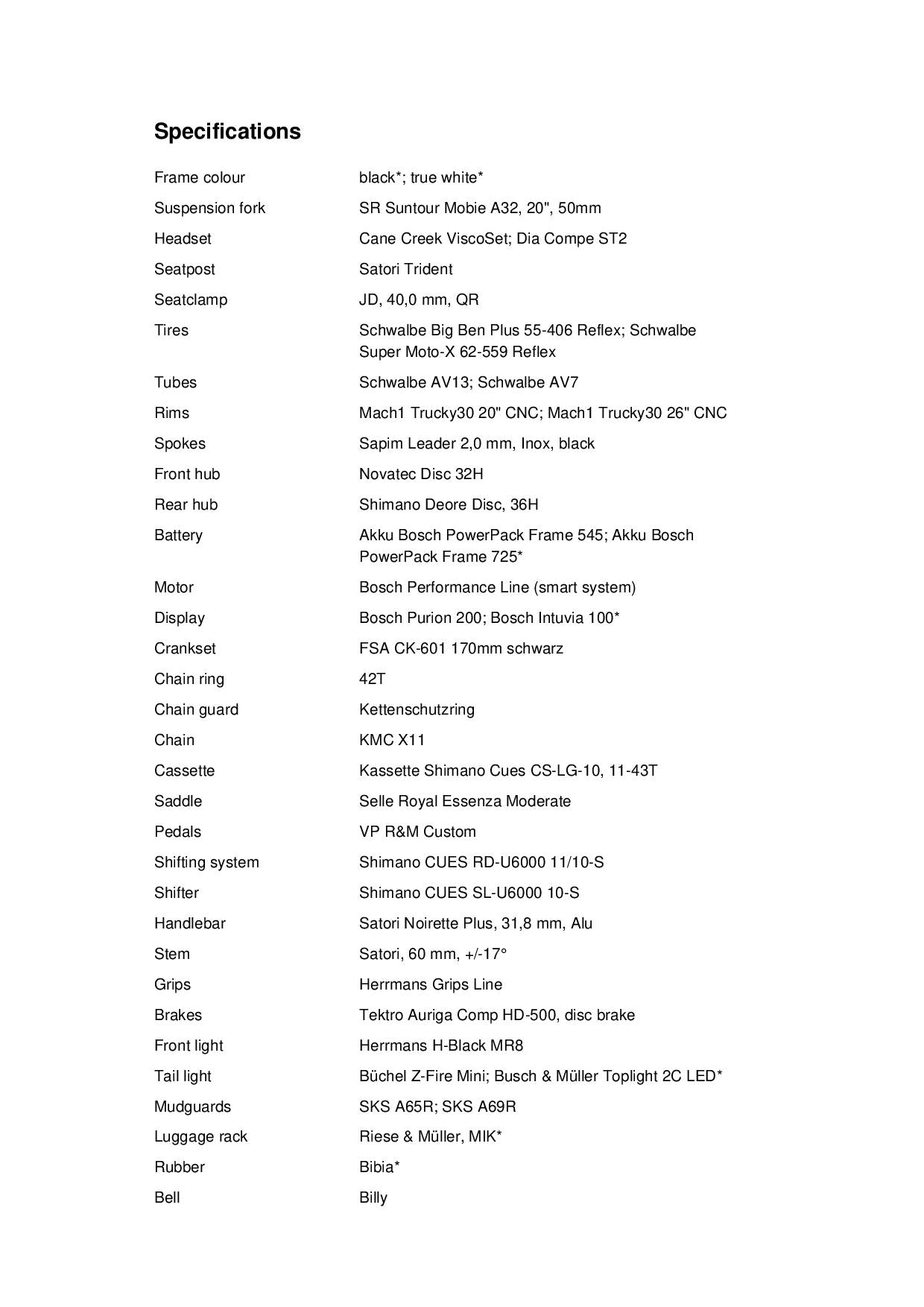 Riese and Muller Transporter2 85 touring - White