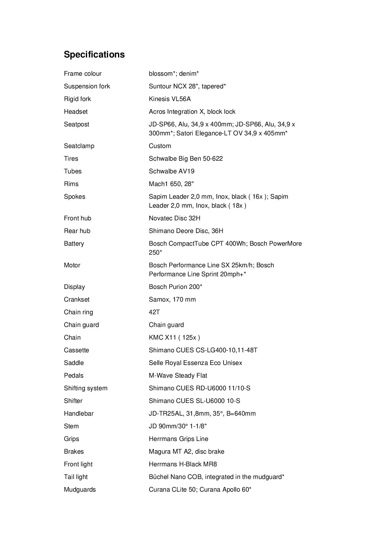 Riese and Muller Culture Mixte touring 50cm - Blossom