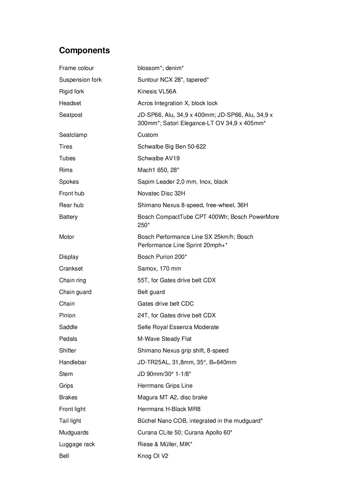 Riese & Muller Culture Mixte Silent - 50cm Blossom