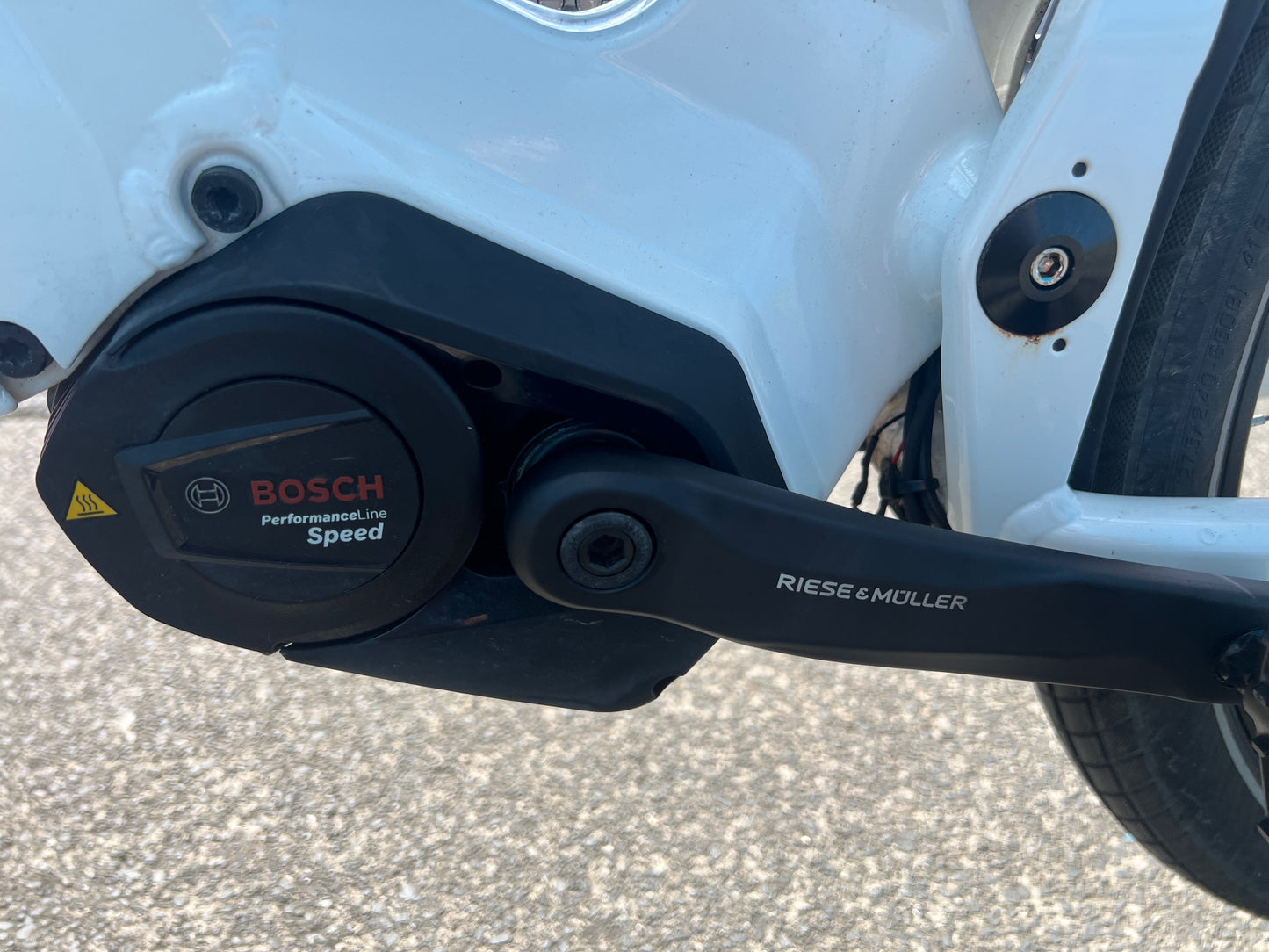 Riese and Muller Homage4 Rohloff HS - white 49cm - Used