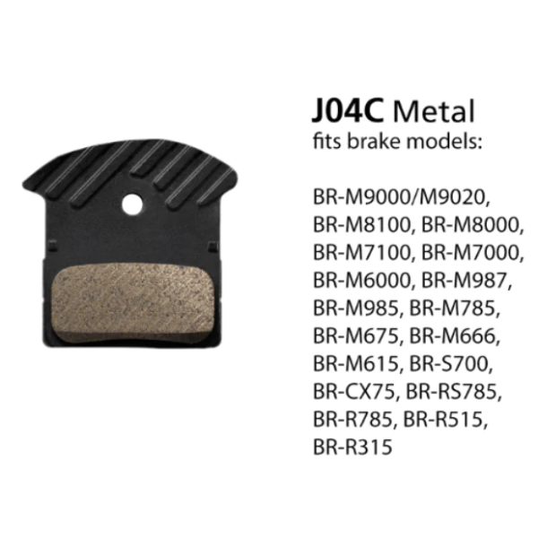 Shimano Disc Brake Pads BP-J04C-MF