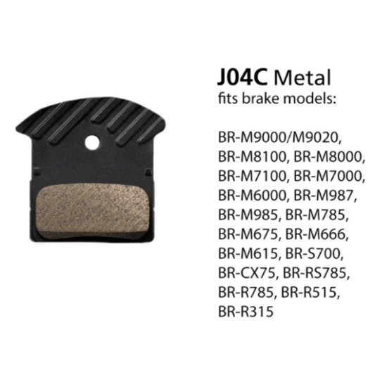 Shimano Disc Brake Pads BP-J04C-MF