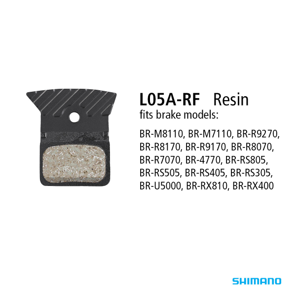 Shimano Resin Pad w/ Fin L05A
