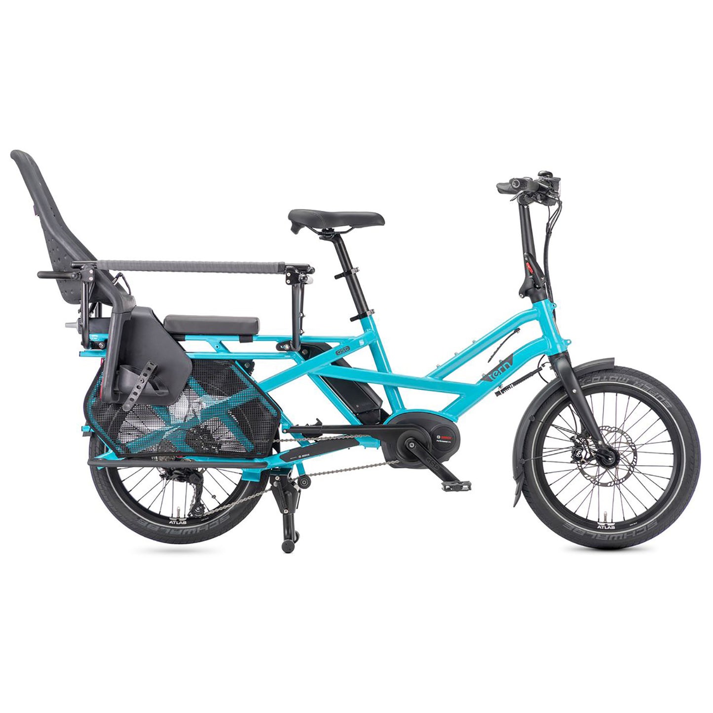 Tern Clubhouse+ Child Handrail w/ Seat Pad For GSD G2