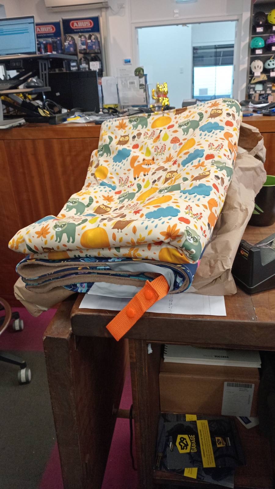 TOOB Kids Bike Seat Blanket