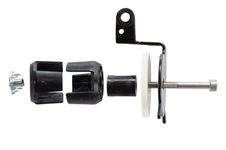 Front light bracket tapered fork crown