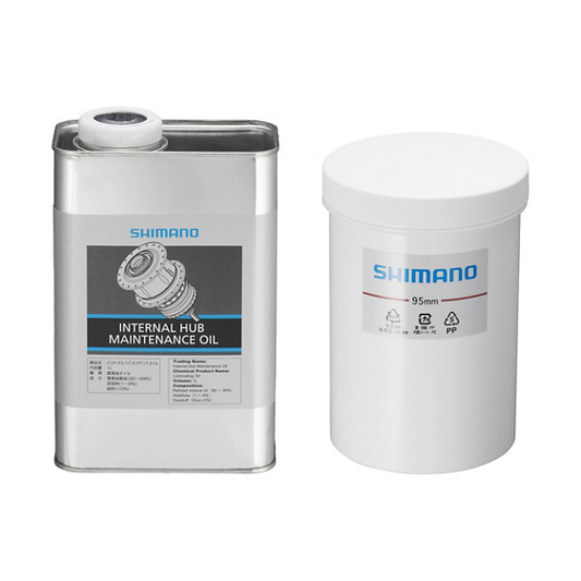 SHIMANO INTERNAL HUB MAINTENANCE OIL KIT 1 L with Dipping Vessel (special order)