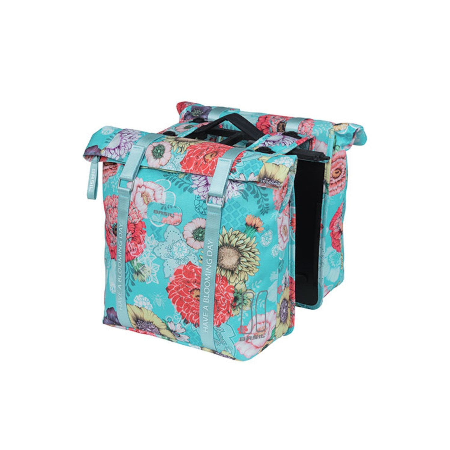 basil bloom basil fahrradtasche Basil Bloom Field Double Bag – Electric Bike Team