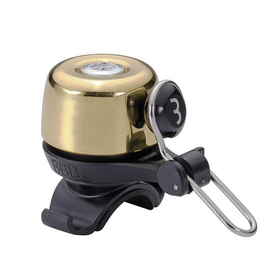 BRASS BIKE BELL NOISY GLOSSY GOLD