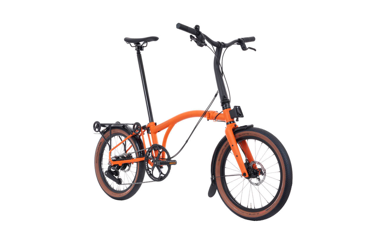Brompton G Line with rack and guards