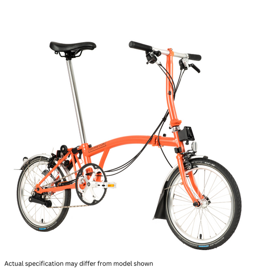 Brompton C-line Explore - Silver Edition - Low handlebars