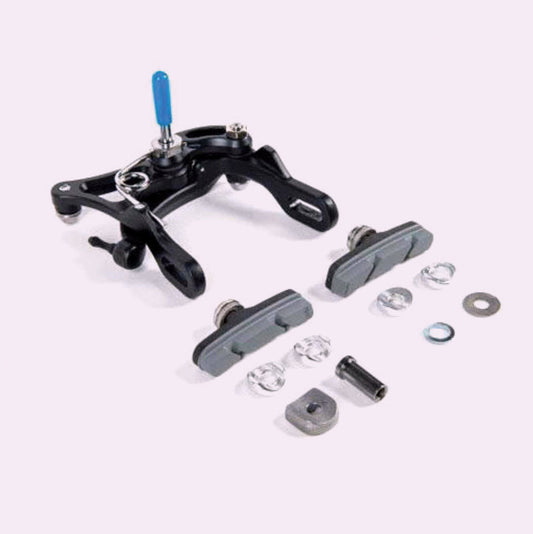 Brompton Brake Caliper - front or rear with Swiss Stop pads