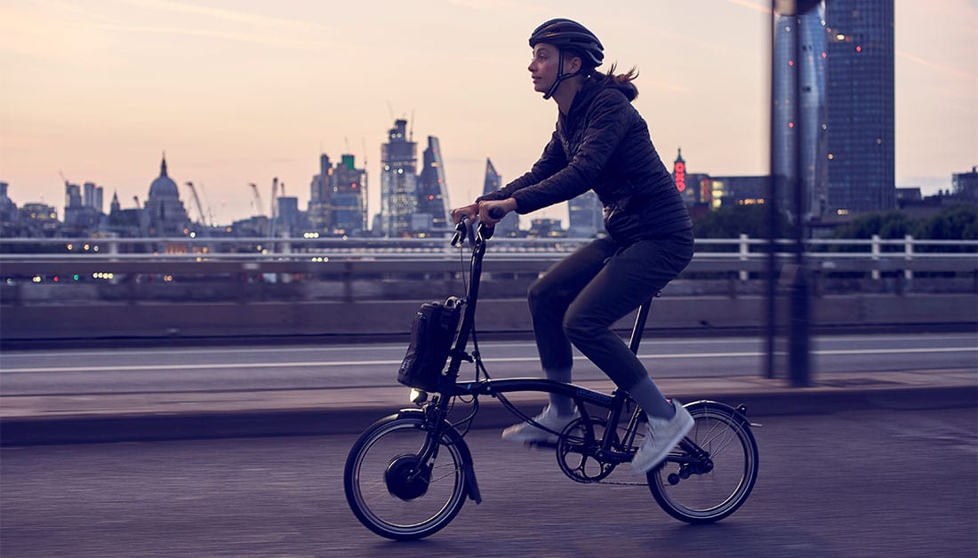 Brompton Electric - 12 Speed - High handlebar