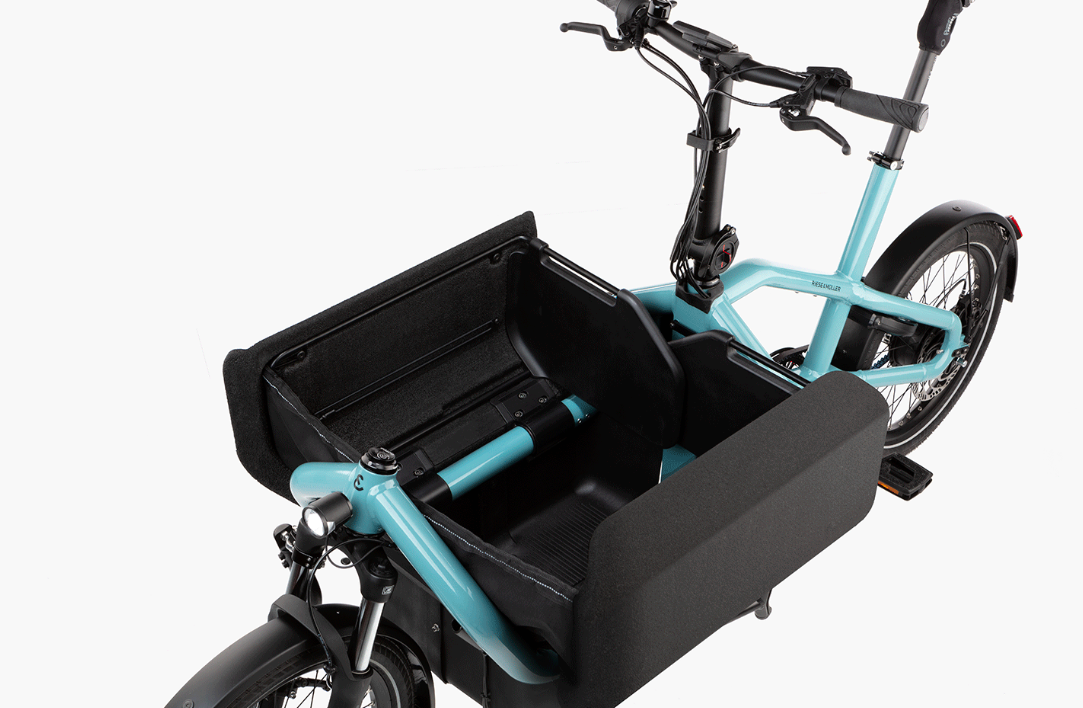 Riese and Muller Carrie Touring - Anise - Flex Box 725Wh