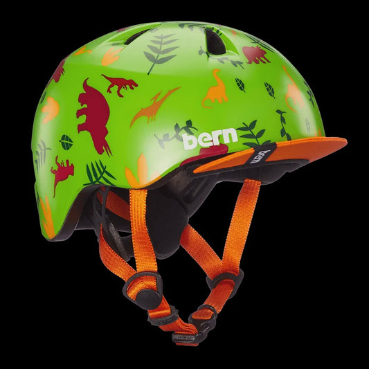bern tigre bike helmet - toddlers' Youth Helmets Designed to keep pint sized riders safe and comfortable Toddler Bern Helmet Size Tigre