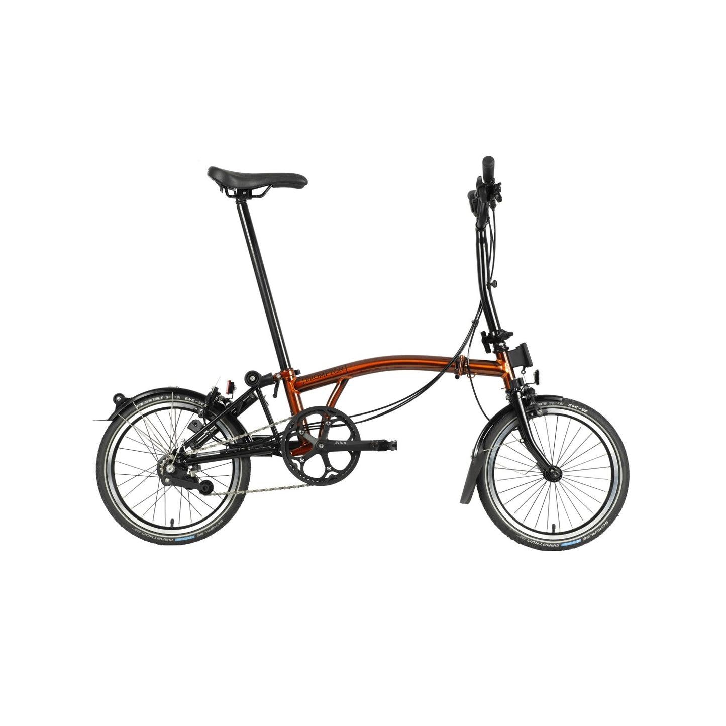 Brompton C-line Explore Black Edition - Low Handlebars