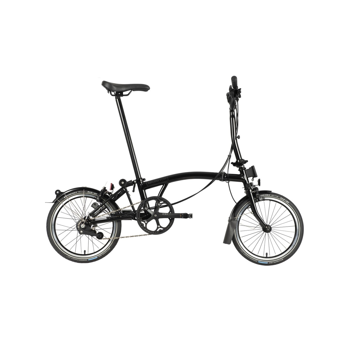 Brompton C-line Explore Black Edition - Low Handlebars