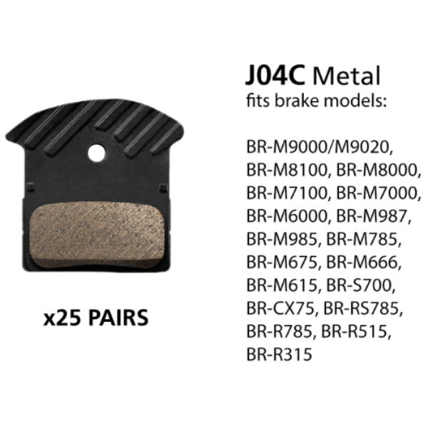 Shimano J04C Metal Pad & Spring
