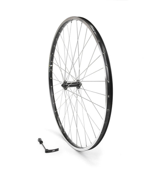 WHEEL 700c FRONT HYBRID Q/R DM18 BLACK