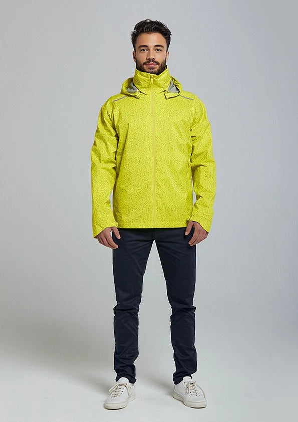 Basil Skane Hi-Vis Bicycle Rain Jacket Mens