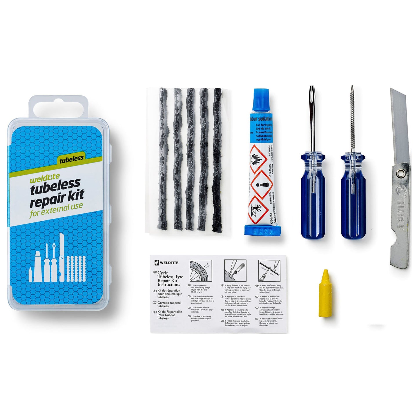 weldtite tubeless repair kit